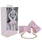 Luxurious Leather Bondage Cuffs by Shots Toys