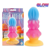Otherworldly Pleasure with Alien Nation's Glow-in-the-Dark Sprite Fantasy Anal Plug