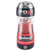 PDX Elite Viewtube 2 See-Thru Male Stroker