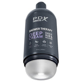PDX Plus Shower Therapy Deep Cream Masturbator