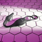 Plug & Tug Rechargeable Cock Ring by Evolved
