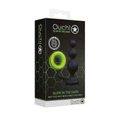 Luminous Delight Glow-in-Dark Beads Butt Plug by Shots Toys