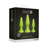 OUCH! Luminous Pleasure Plug by Shots Toys