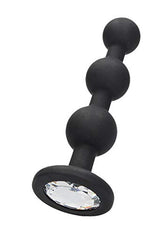 Shots Toys Silicone Butt Plug with Diamond Gem Base