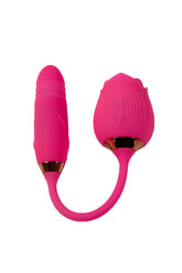 Cousins Group Pink Pussycat Thrusting Rose Vibrator