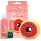 Doc Johnson Grapefruit Blowjob Stroker Set (Yellow, Pink)