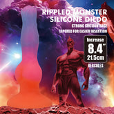 Baile Hercules 8.4 Inch Ripples Monster Silicone Dong