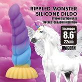 Baile Unicorn 22 cm Suction Cup Silicone Dong