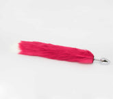 Fox Tail Aluminium Alloy Butt Plug Small by Love In Leather