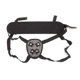 Love In Leather Adjustable Strap On With Back Support