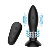 Mr Play Remote Control Rotation Beads Anal Plug