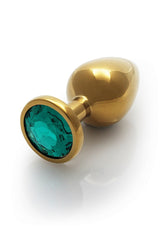 Shots Toys Round Gem Metal Butt Plug Medium