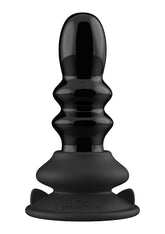 Shots Ribbly Remot Control Rechargeable Glass Vibrator
