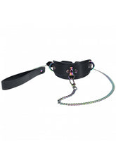 Shots Toys Ouch! Venice Collection BDSM Collar with Leash