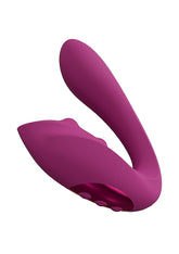 Shots Vive Yuki Dual G-Spot Silicone Vibrator with Beads