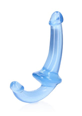 Shots Toys Crystal Clear 6 Inches Strapless Strap On Dildo