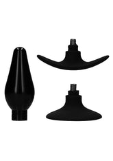 Shots Pointed Interchangeable Butt Plug Set Medium