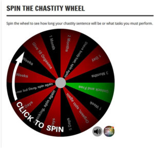 Spin To Win chastity games online 
