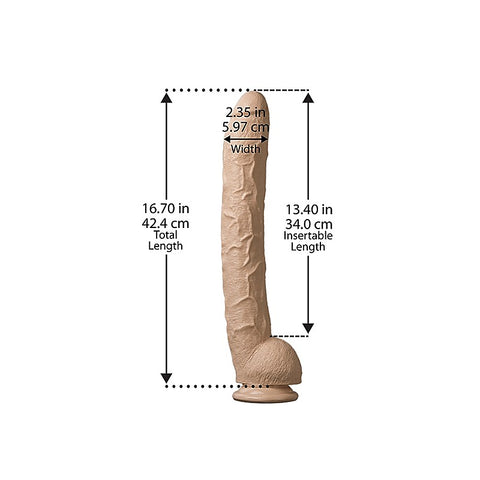 Dick Rambone 17 Inch Realistic Cock by Doc Johnson