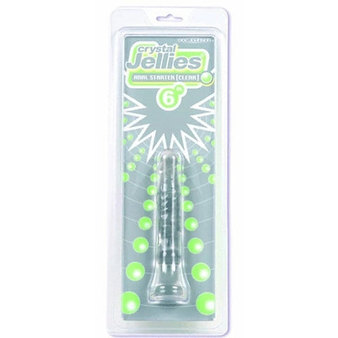 6 Inch Crystal Jellies Anal Starter Plug by Doc Johnson