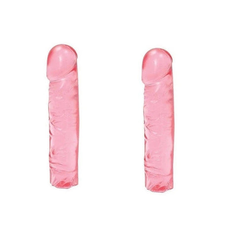 8 Inch Crystal Jellies Classic Realistic Dong by Doc Johnson