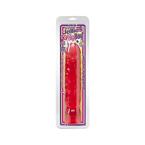 s Crystal Jellies Big Boy 12 Inch Realistic Dildo