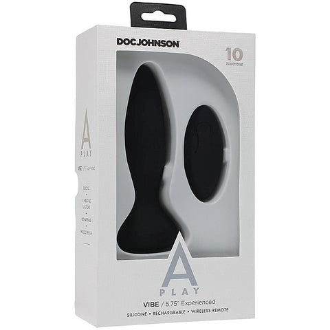 A-Play Experienced Remote Control Anal Plug by Doc Johnson