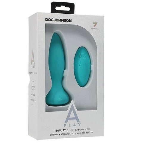 A-Play Thrust Rechargeable Silicone Anal Plug by Doc Johnson