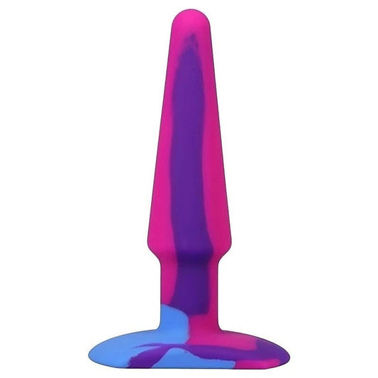 A-Play Groovy Silicone Anal Plug Berry by Doc Johnson