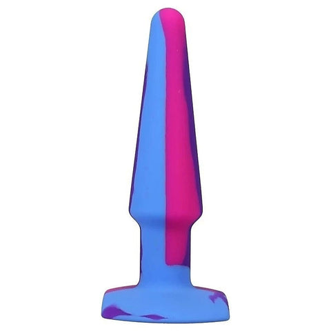 A-Play Groovy Silicone Anal Plug Berry by Doc Johnson