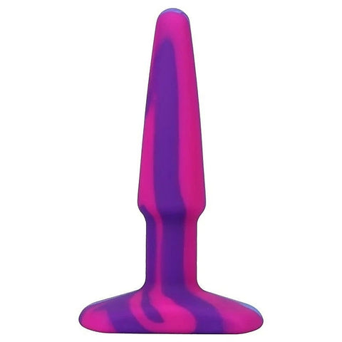 A-Play Groovy Silicone Anal Plug Berry by Doc Johnson