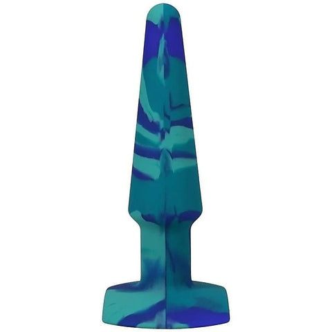 A-Play Groovy Silicone Anal Play Plug Ocean by Doc Johnson