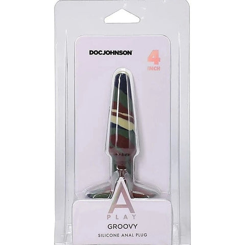 A-Play Groovy Flexible Anal Plug by Doc Johnson