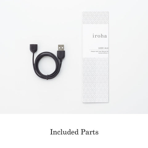 iroha Rin+ Hisui Rechargeable G-Spot Vibrator by Tenga