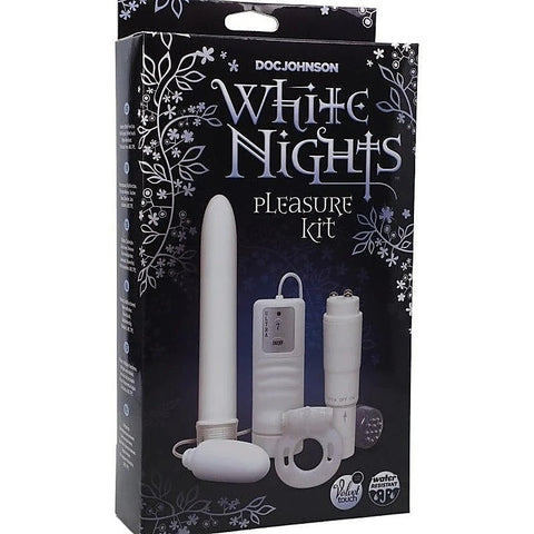 White Nights Pleasure 4 Piece Vibrators Sex Kit