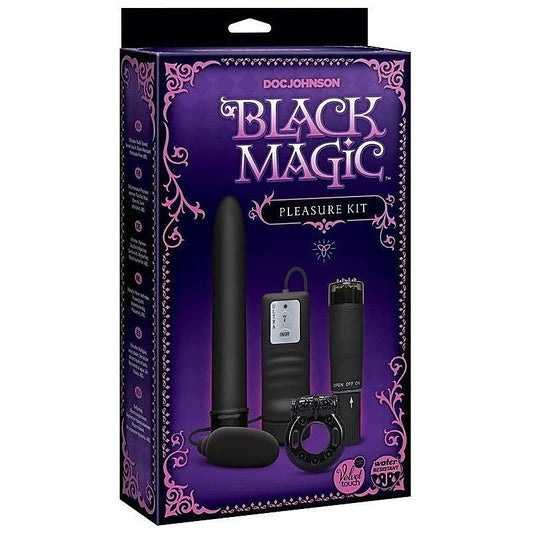 Black Magic Pleasure Endless Fun Vibrators Set