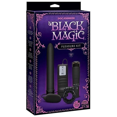 Black Magic Pleasure Endless Fun Vibrators Set