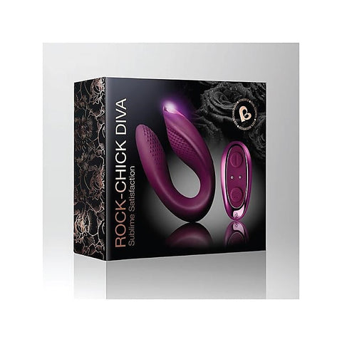 Rock-Chick Diva Dual Stimulation Vibrator by Rocks Off
