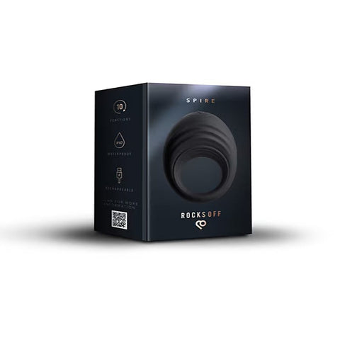 Spire Vibrating Liquid Silicone Cock Ring by Rocks Off