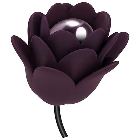 Zinnia Purple and Lilac Remote Control Bullet Vibrator