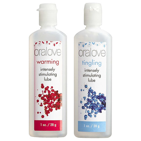 Oralove Dynamic Duo Lickable Lubricant by Doc Johnson