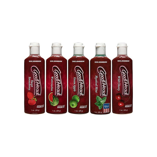 GoodHead 5 Pack Oral Delight Gel by Doc Johnson