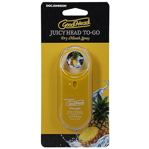 GoodHead Juicy Head Dry Mouth Spray To Go by Doc Johnson