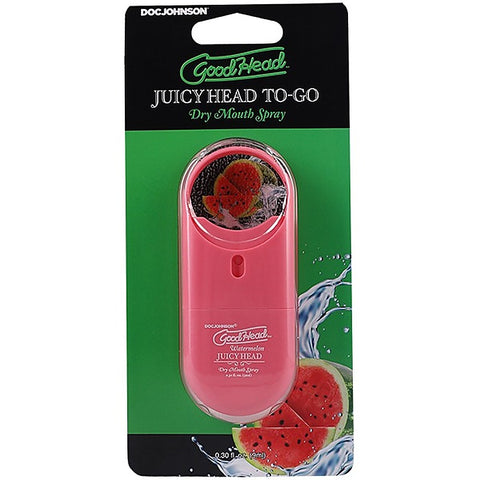 GoodHead Juicy Head Dry Mouth Spray To Go by Doc Johnson