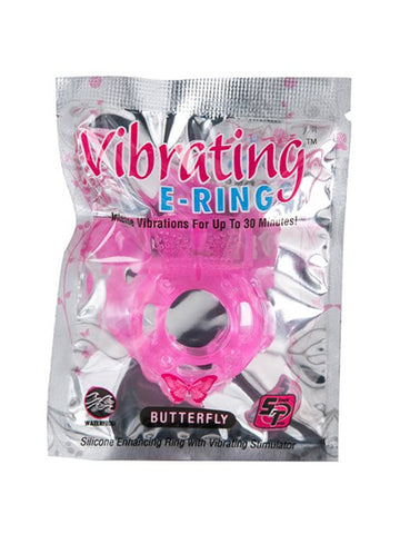 Simple and True E Vibrating Cock Ring Butterfly