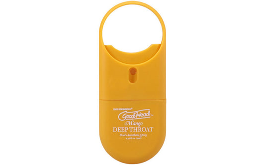GoodHead To-Go Deep Throat Spray Mango 9ml by Doc Johnson