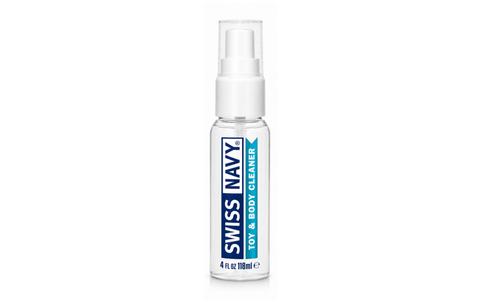 Toy and Body Cleaner Pump Bottle 118ml by Swiss Navy