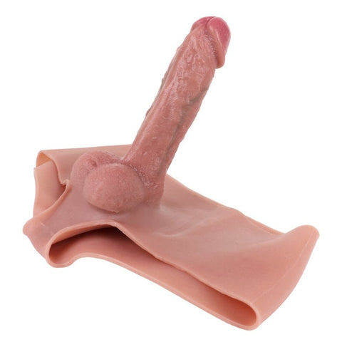 Wearable Silicone Soft Hollow Dildo Panty by BDStyle