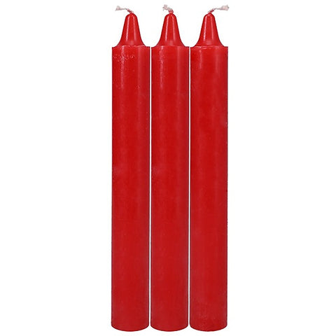 3 Pack Japanese Drip Wax Play Candles by Doc Johnson