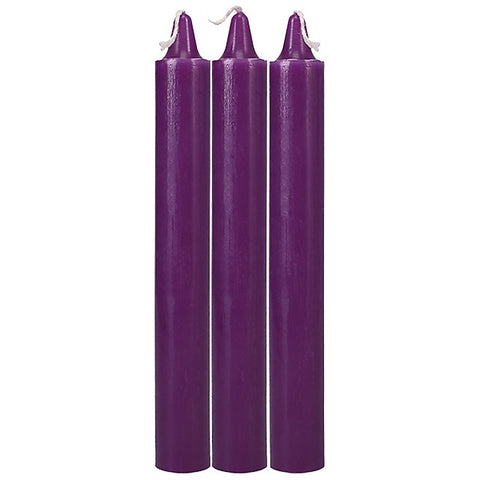 3 Pack Japanese Drip Wax Play Candles by Doc Johnson